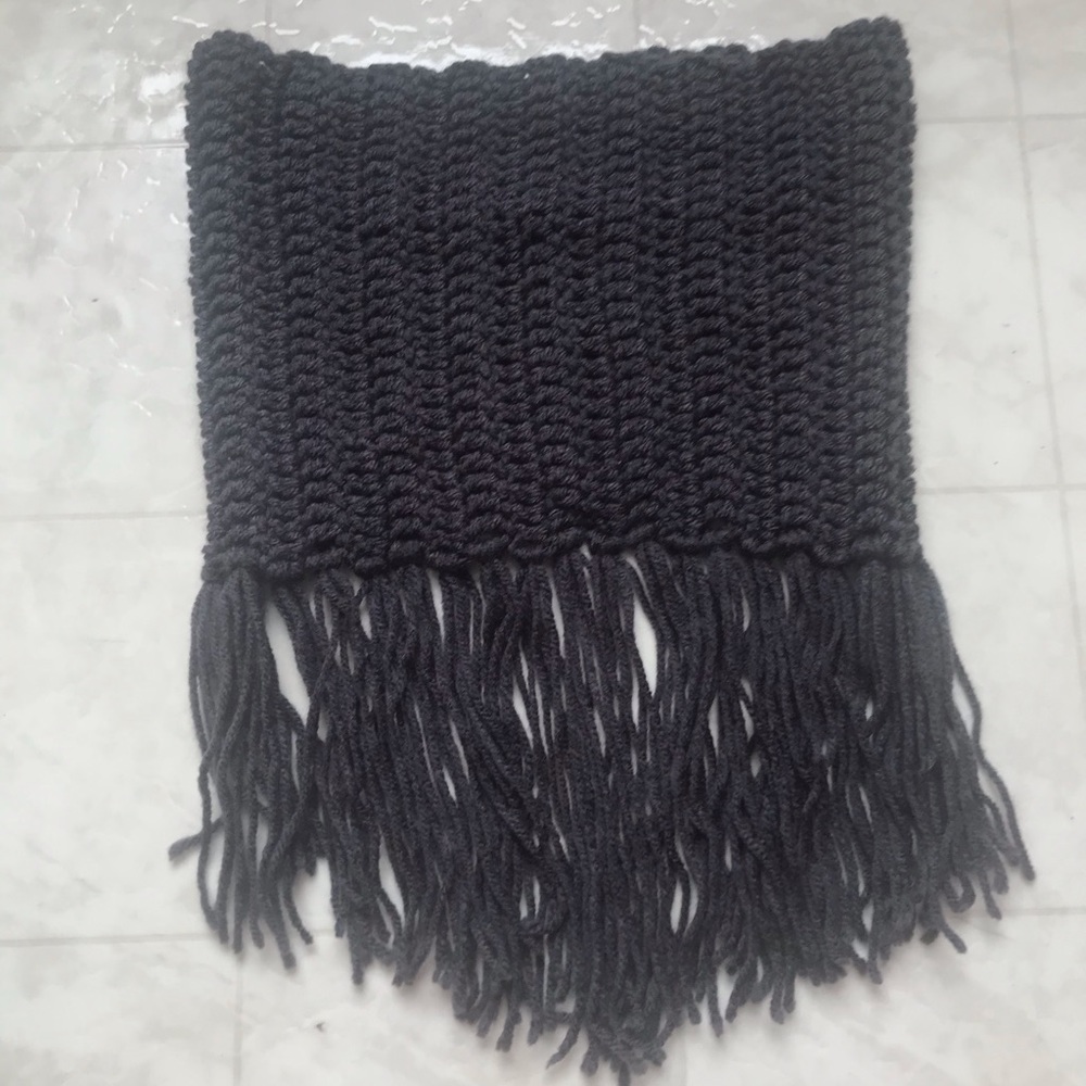 Handmade Fringe Scarf